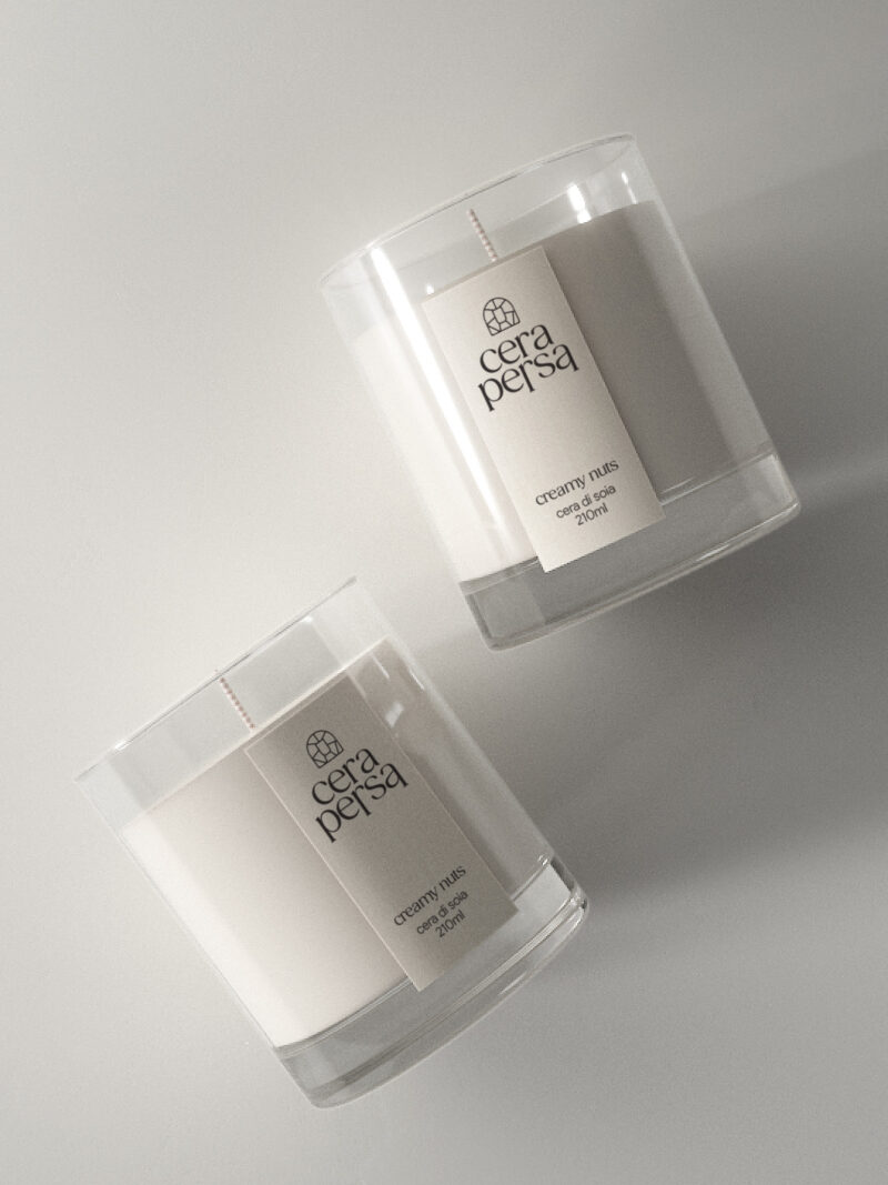 Cerapersa - Candela di soia Creamy Nuts